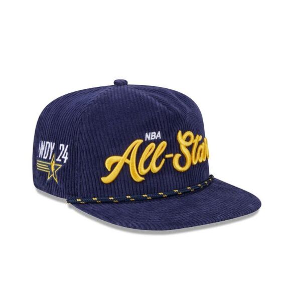 2024 NBA All-Star Game Indy Golfer Panel Hat Corduroy by New-Era